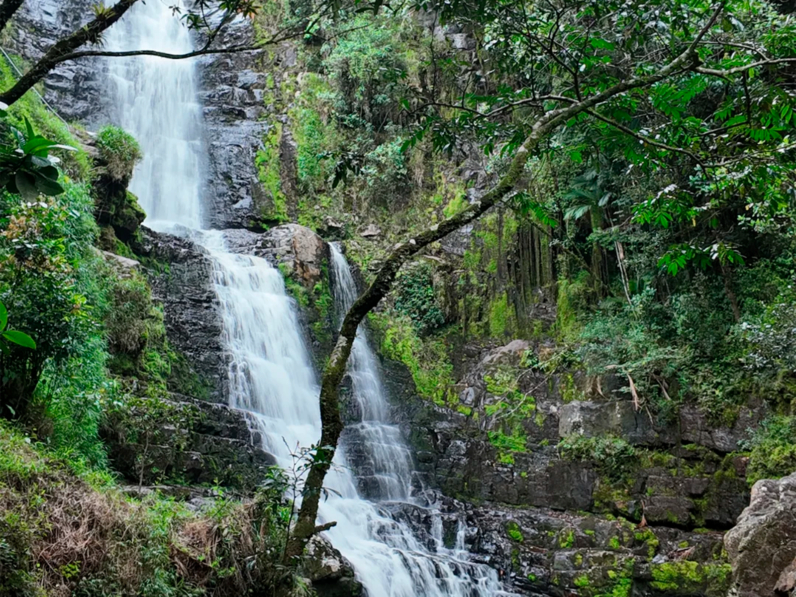 Pasadia Cascada Manto de la virgen